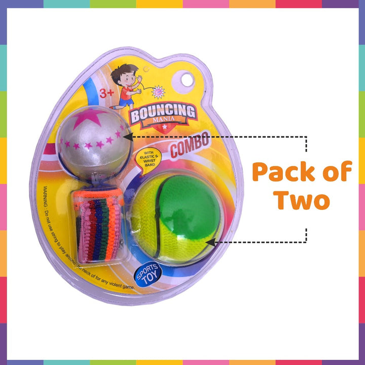 Yoyo Bouncing Return Ball Combo (Assorted Colours)