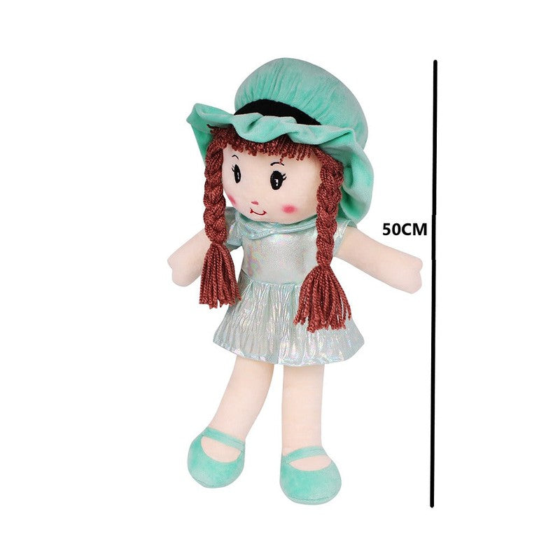 Doll Soft Plush Toy | Green | Height - 50 cm