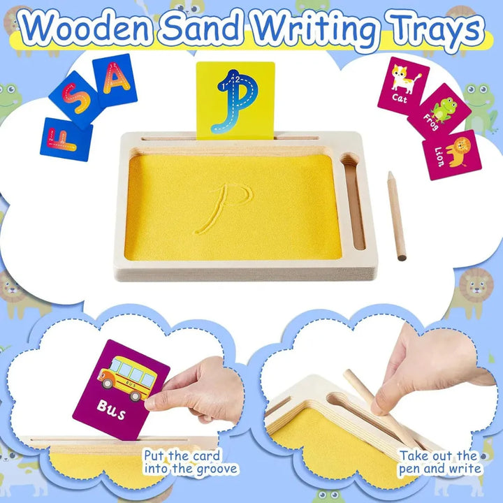 Kidology Montessori Sand Tray for Kids