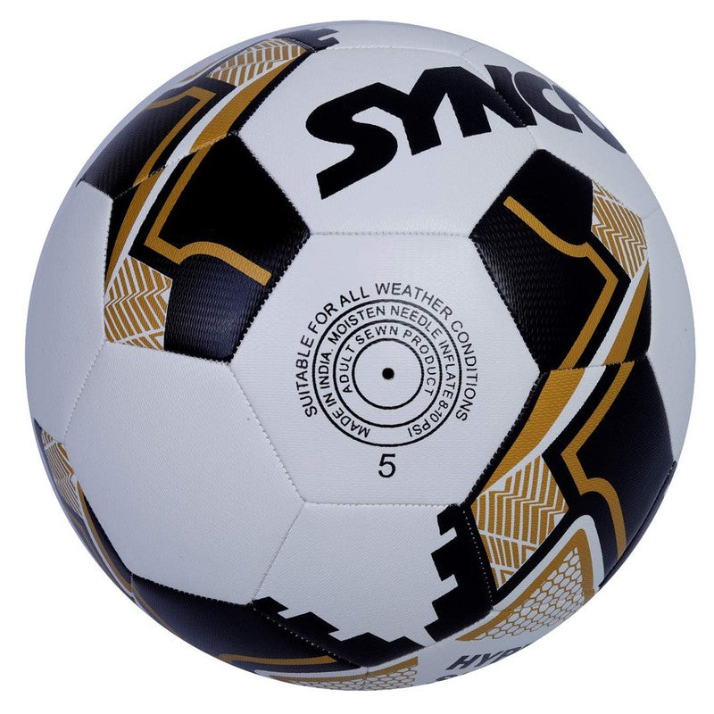 FIFA Hyper Seam TPU Football/Soccer Ball Size-5 (White)