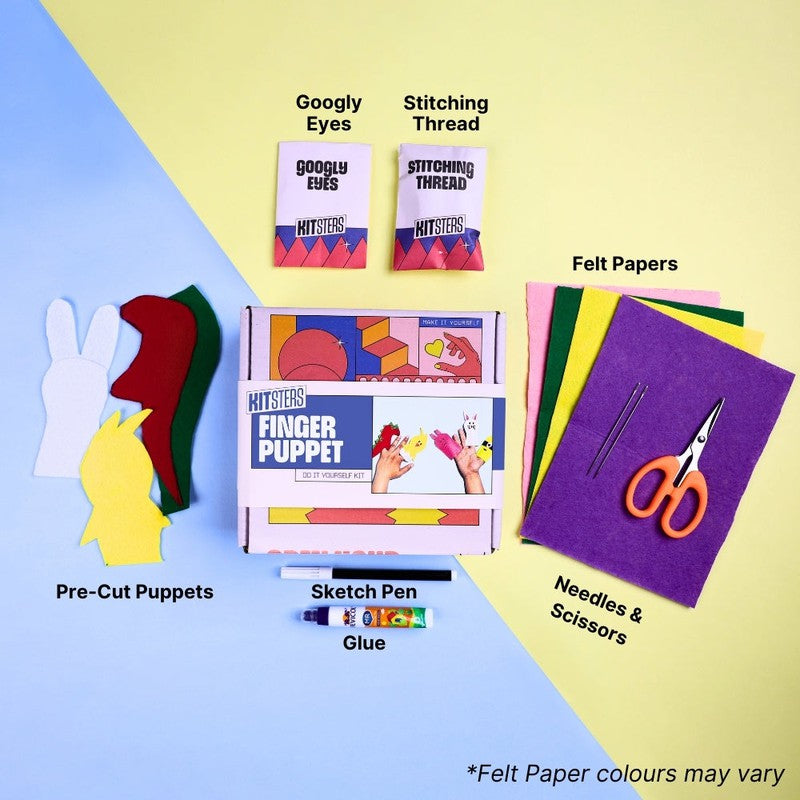 DIY Finger Puppet Kit