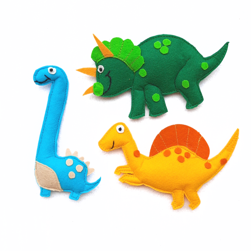 Majestic Dinosaur Toys (Set of 6)