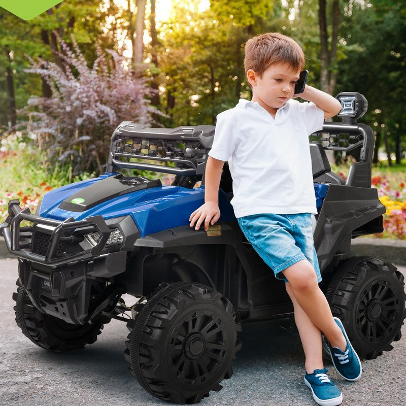 Broot Rechargeable Battery Operated Ride on Jeep Car with Music & Light For Kids | COD Not Available