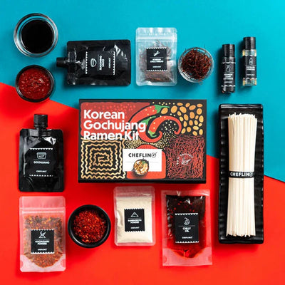 DIY Korean Gochujang Ramen Chef's Kit - Craft Authentic Flavours at Home
