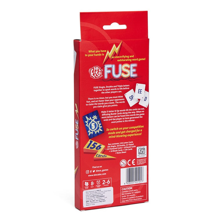 Fletter Fuse Card Game - 156 Cards