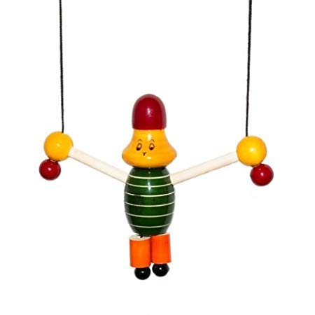 Rope Climbing Joker Classic Wooden Toy