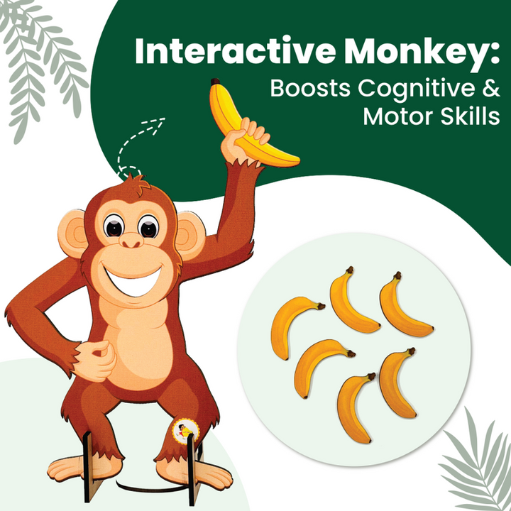 Feed the Monkey Game for Kids