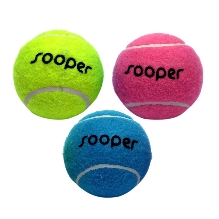 Sooper Cricket Tennis Ball | 3 Balls in a pack