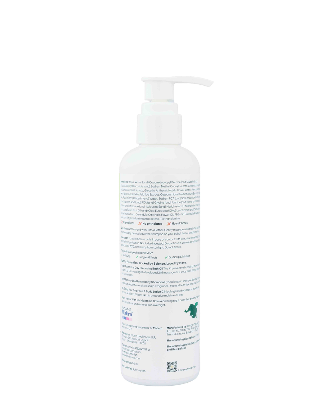 Eda Baby Tear-Free Baby Shampoo - 200ml