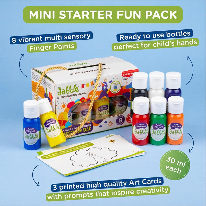 Mini Starter Finger Painting Fun Pack