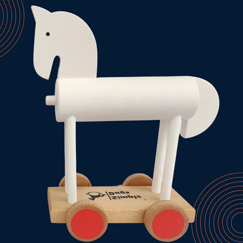 Trojan Horse Wooden Toy