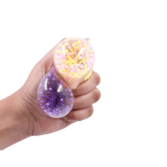 Scoobies Foamazing Balls – 3 Squishy + 1 Fuzzy Spiky Sensory Ball (Set of 4)