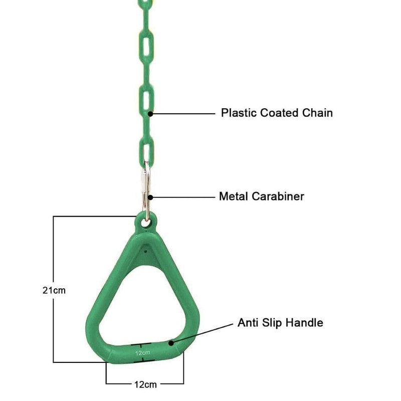 Gym Trapeze Ring with Chain Set for Kids