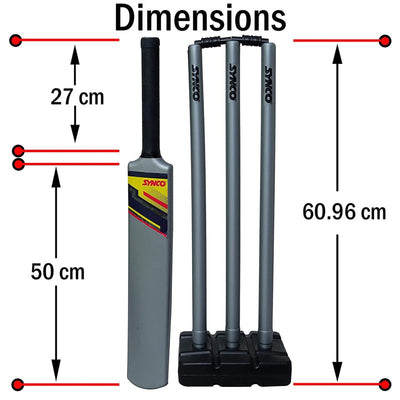 Plastic Cricket Set with Ball Combo (Size-5)