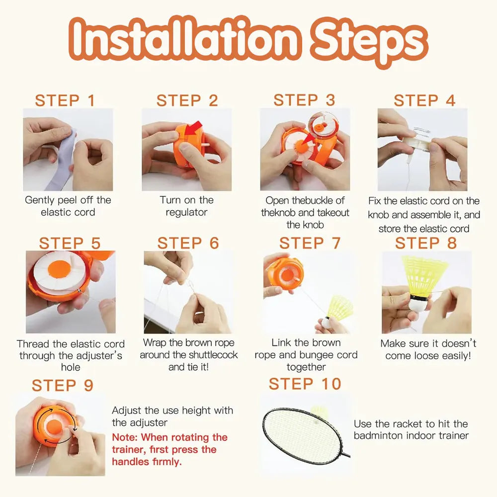 Kidology Badminton Self-Training Kit