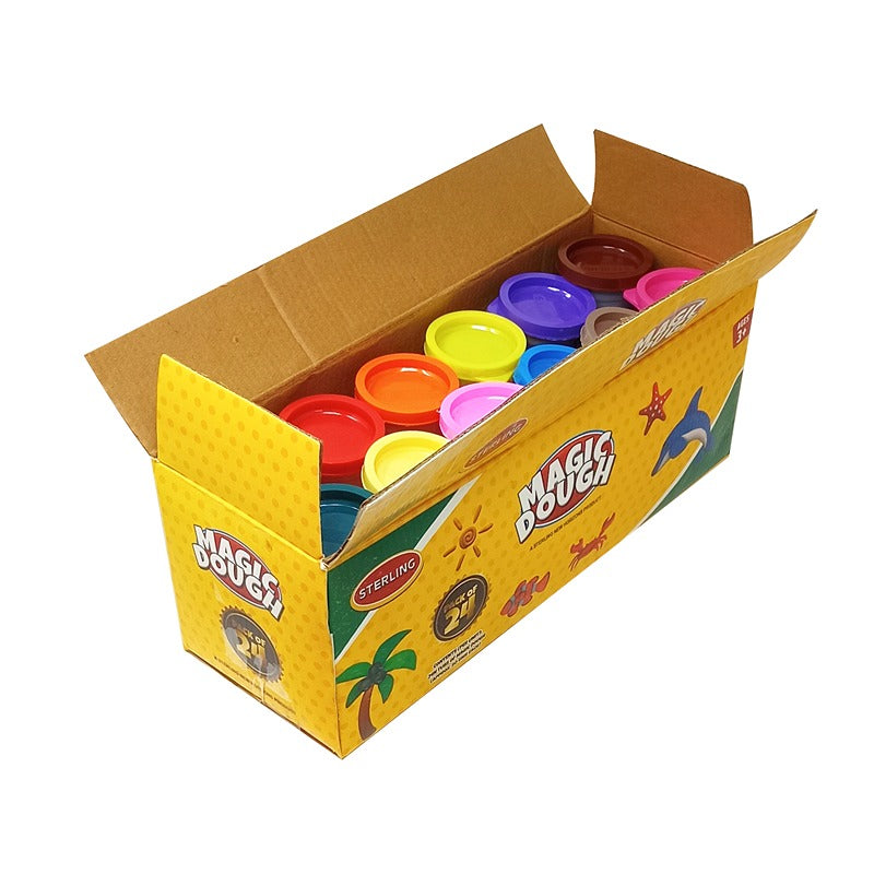 Set of 24 Magic Dough - 50gm | Assorted Play Dough Set (2-8 Years)