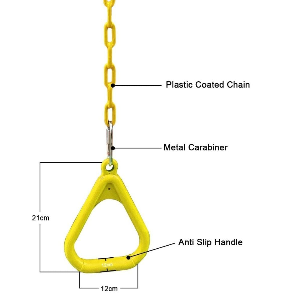 Gym Trapeze Ring with Chain Set for Kids