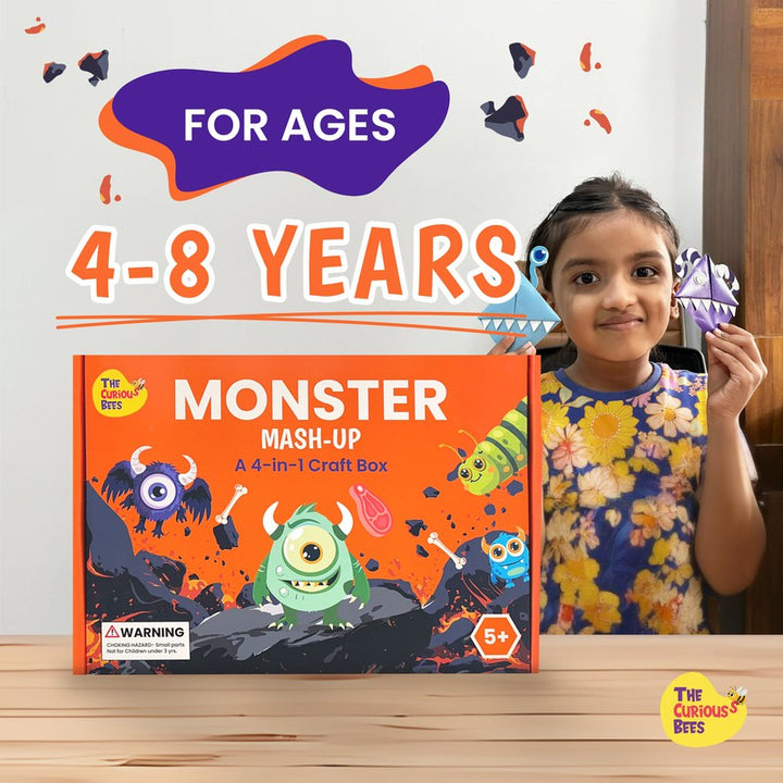 DIY Monsters Craft Box for Kids