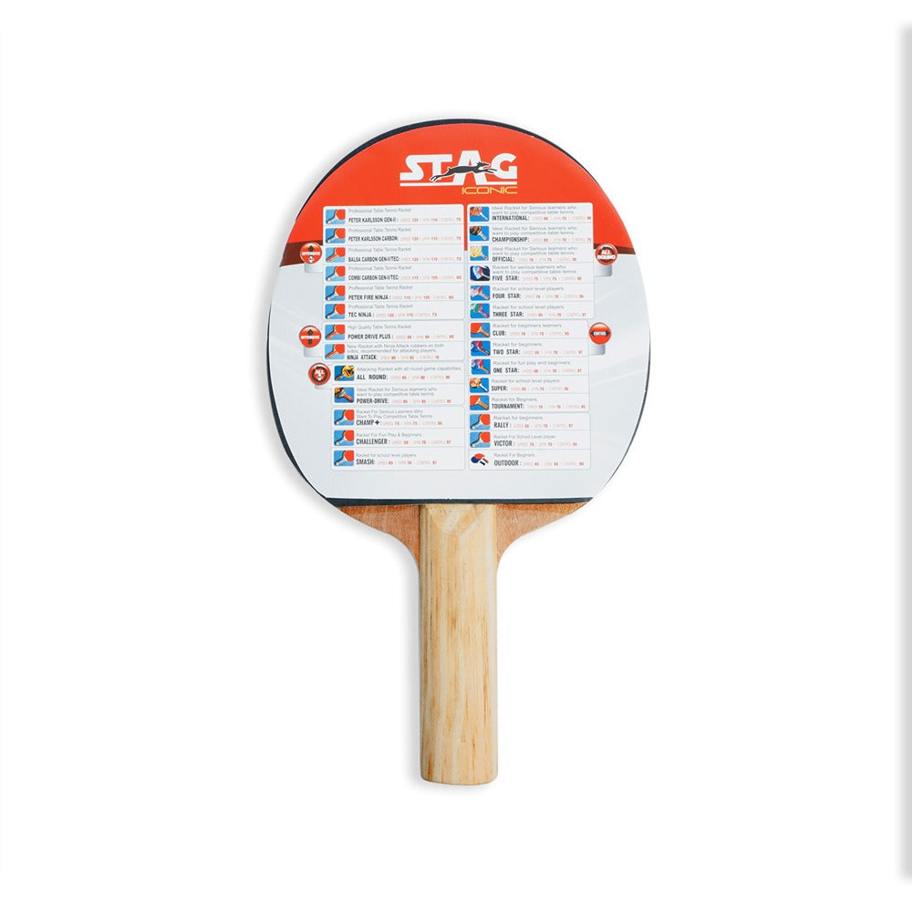 STAG ICONIC 1 Star Table Tennis Racquet