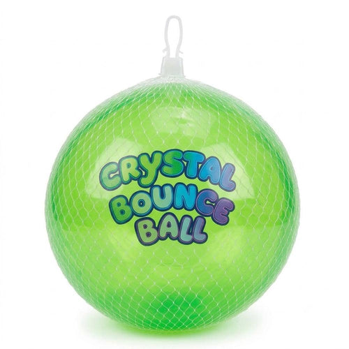Crystal Bounce Ball for Kids | Bouncy Ball for Outdoor & Indoor Play - Green
