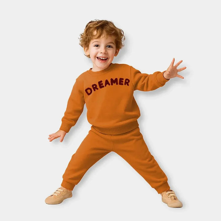Mi Arcus Sweatshirt-Jogger Set - Blended Fleece