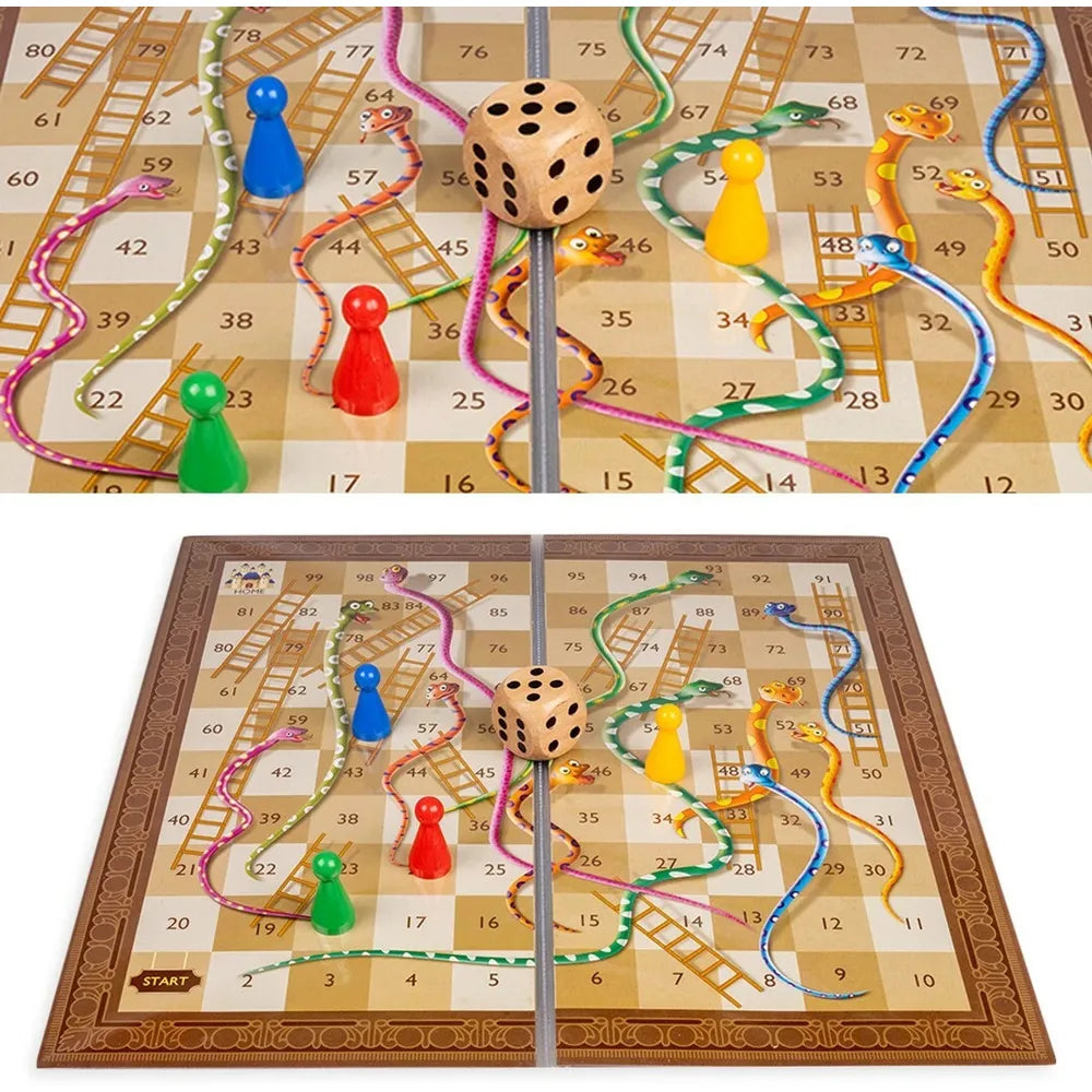 Toy Box by Ratna's Grand Ludo with Snakes & Ladders I Party & Fun Board Game