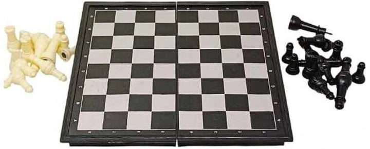 Ekta Magnetic Chess Board Game | Foldable Portable Chess Set | Strategy Game for Kids & Adults