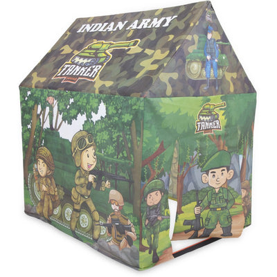 Military Printed Jumbo Size Light Weight & Waterproof Tent House (Multicolor)