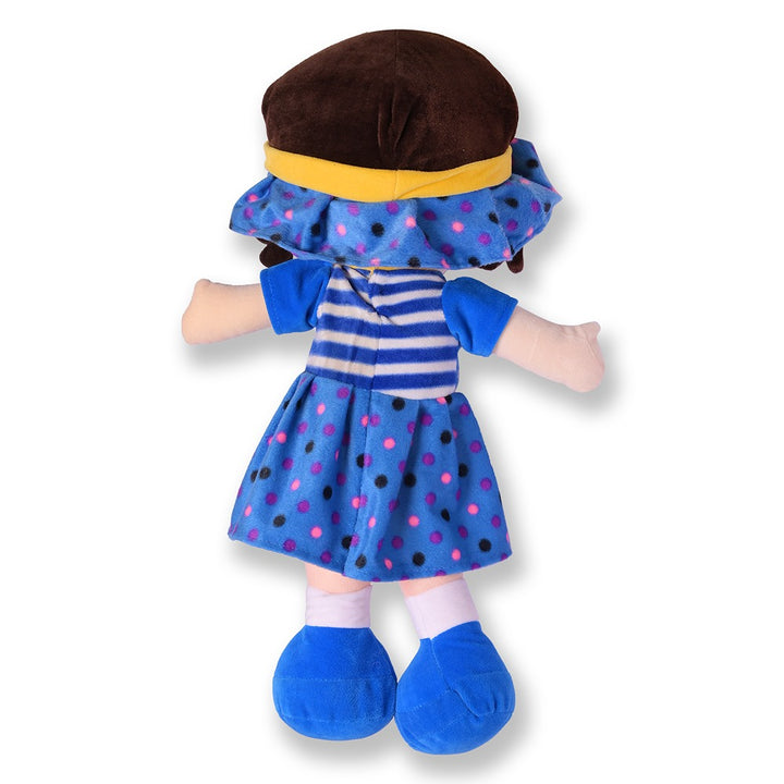 3.2 Feet Blue Super Soft Stuffed Huggable Girl Winky Doll | Washable