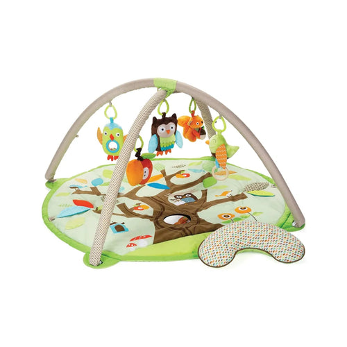 Skip Hop Treetop Friends Baby Activity Gym - Tummy Time, Overhead Play, Playmat | 17 Developmental Activities
