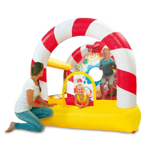 Plum Candy Bouncer with Inflator & Storage Bag (3-10 Years)