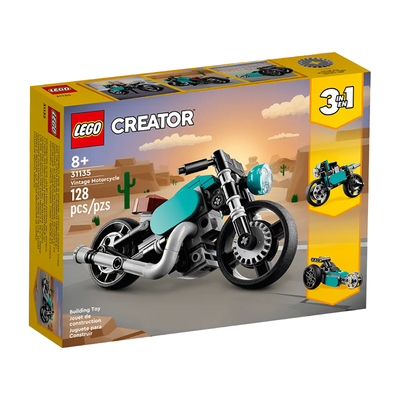 LEGO Vintage Motorcycle Construction Blocks Set (31135) - TM