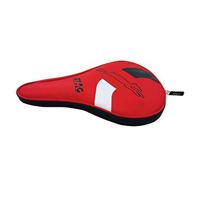 STAG ICONIC Premium Table Tennis Racquet Cover - Speed (Red)