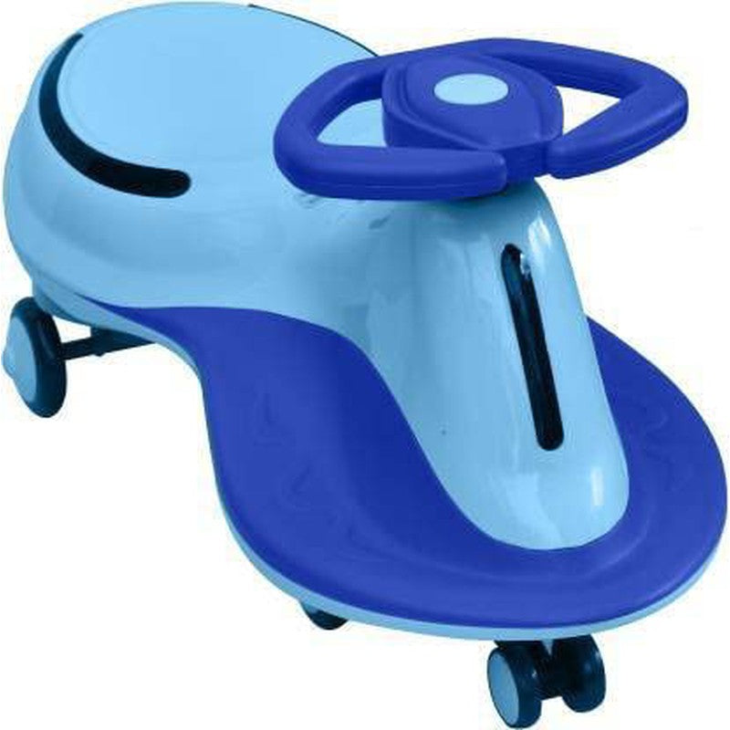 Battery Operated Ride-on Push Kiki Twister Magic Swing Car (Blue)