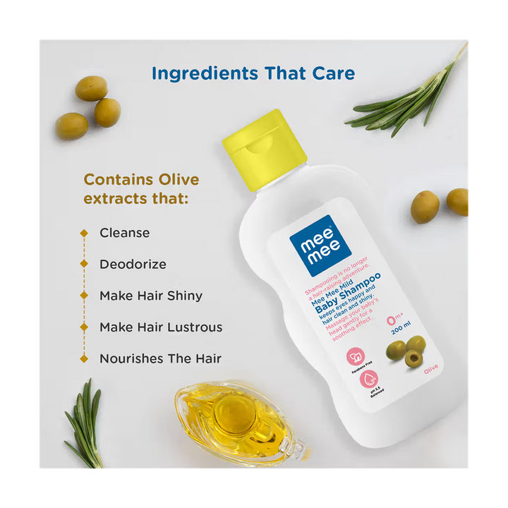 Mee Mee Gentle Baby Shampoo with Fruit Extracts - 200ml