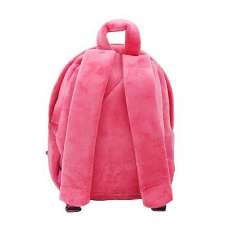 Premium Quality Soft Design Peppa Shape School Bag for Kids - 14 Inches