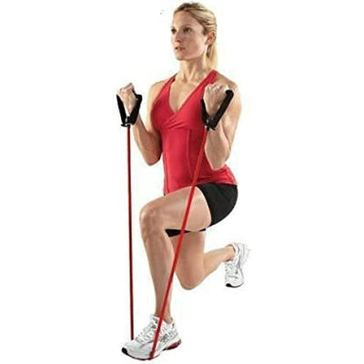 Fitfix Resistance Tube (Single Tone Tube) | Heavy Quality Band for Strength Training