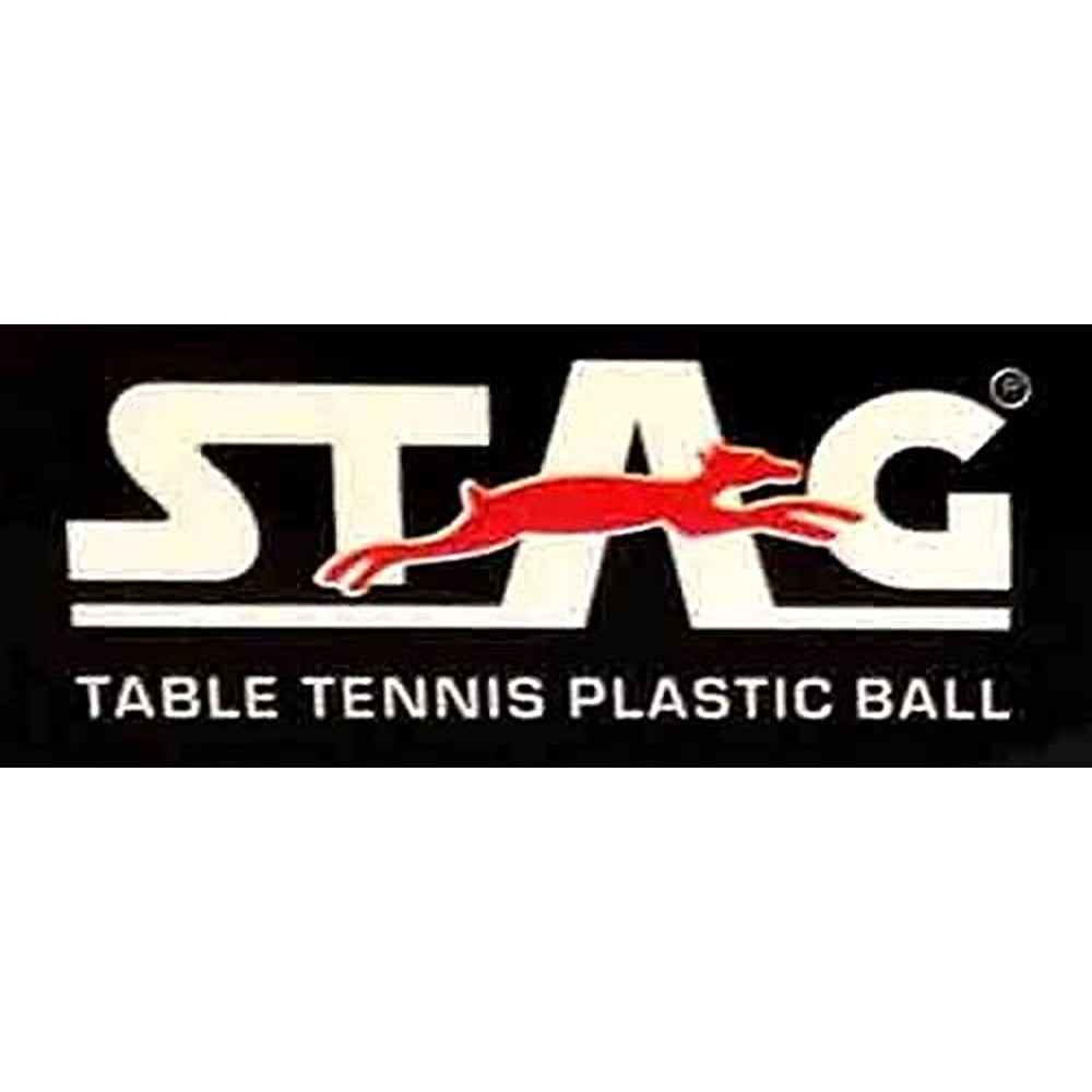 STAG ICONIC 2 Star Table Tennis Balls Pack of 3 (Orange)