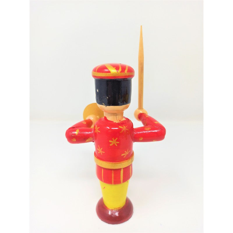 Wooden Toy Indian Warrior King Pretend Play (Available in Assorted Colours)