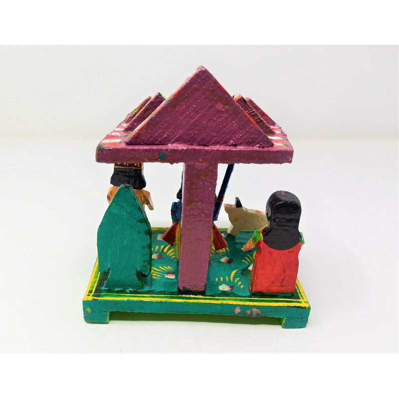 Shri Krishna- Govardhan Parvat - Pretend Play Story Telling Set ( Wooden )