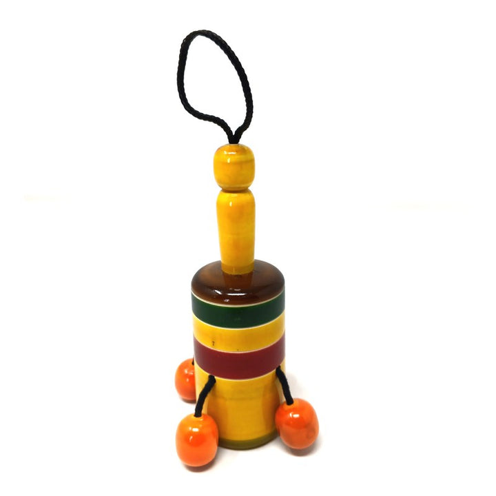 Wooden Tube Rattle ( Available In Assorted Colours )