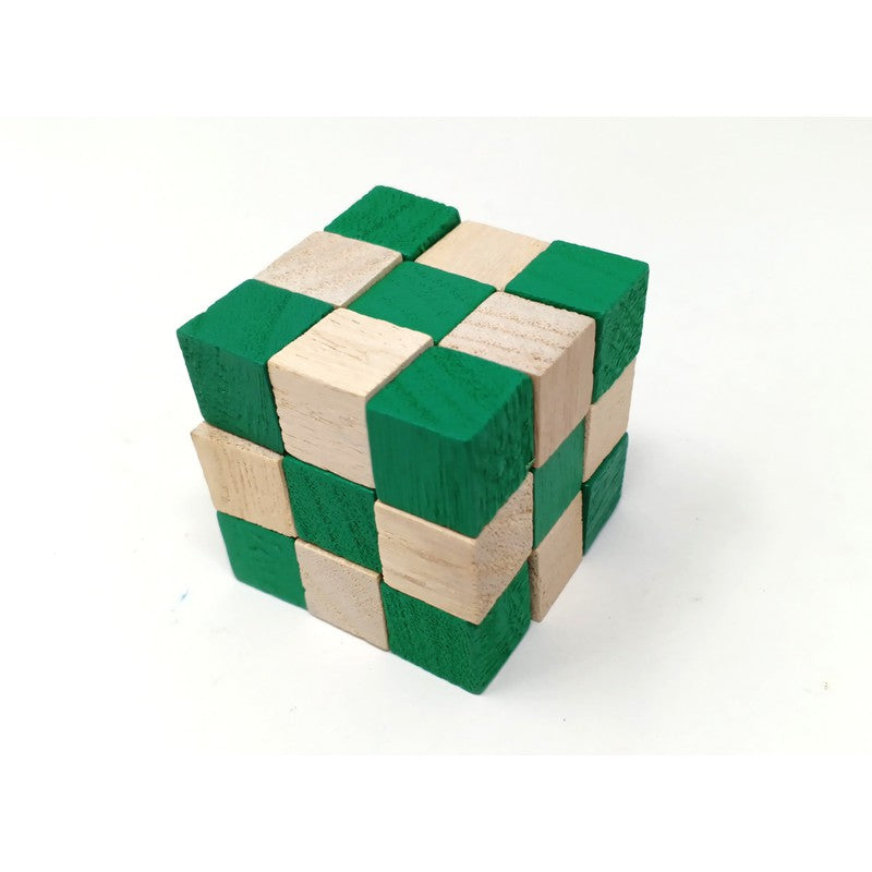 Wooden Cube Puzzle