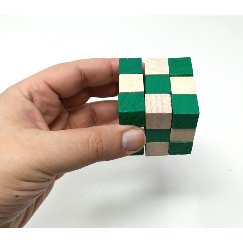 Wooden Cube Puzzle