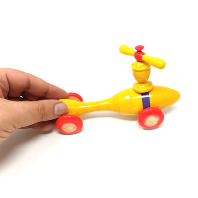 Wooden Aeroplane ( Available in Assorted Colours and Designs )