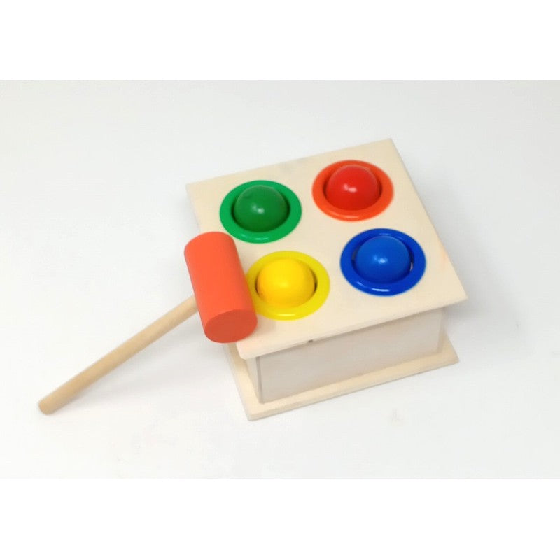 Wooden Ball & Hammer Game