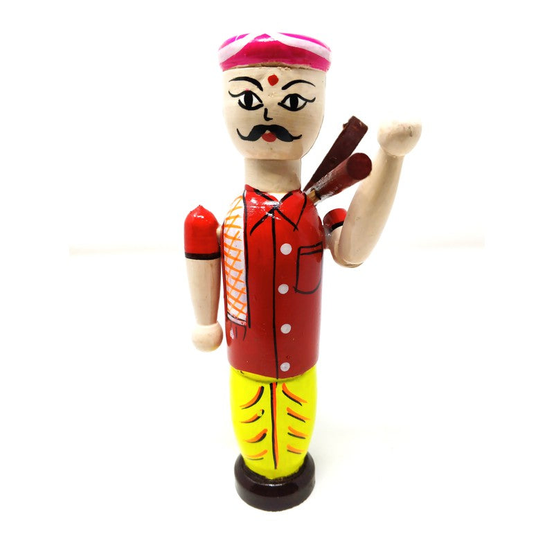 Wooden Farmer - Pretend Play ( Available in Assorted Colours )