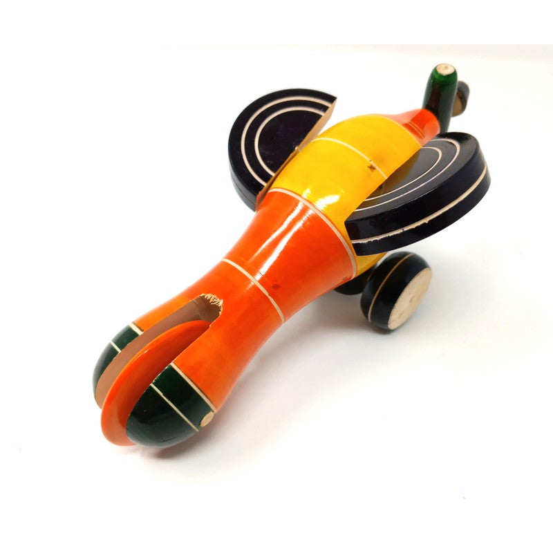 Wooden Aeroplane (Available in Assorted Colours)