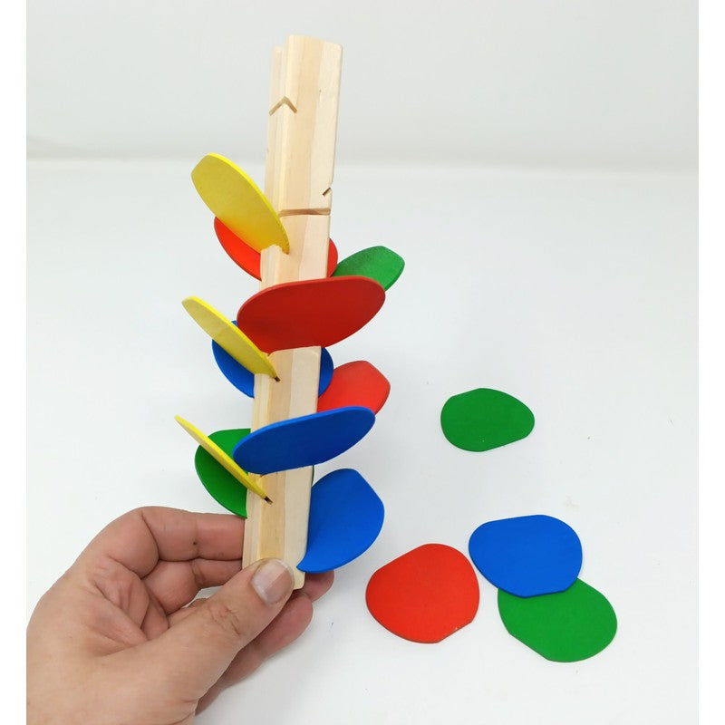 Wooden Rolling Down Ball - Tree Set