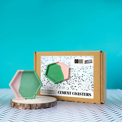 DIY Cement Coaster Kit