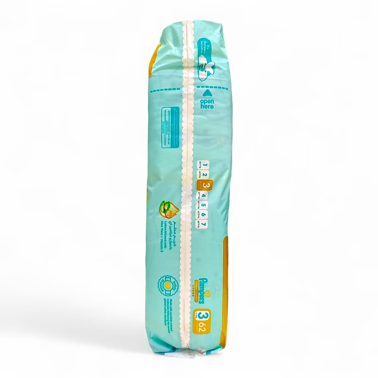 Pampers (Size-3) Ultimate Comfort Diapers | 62 Pieces | 6-10 kgs